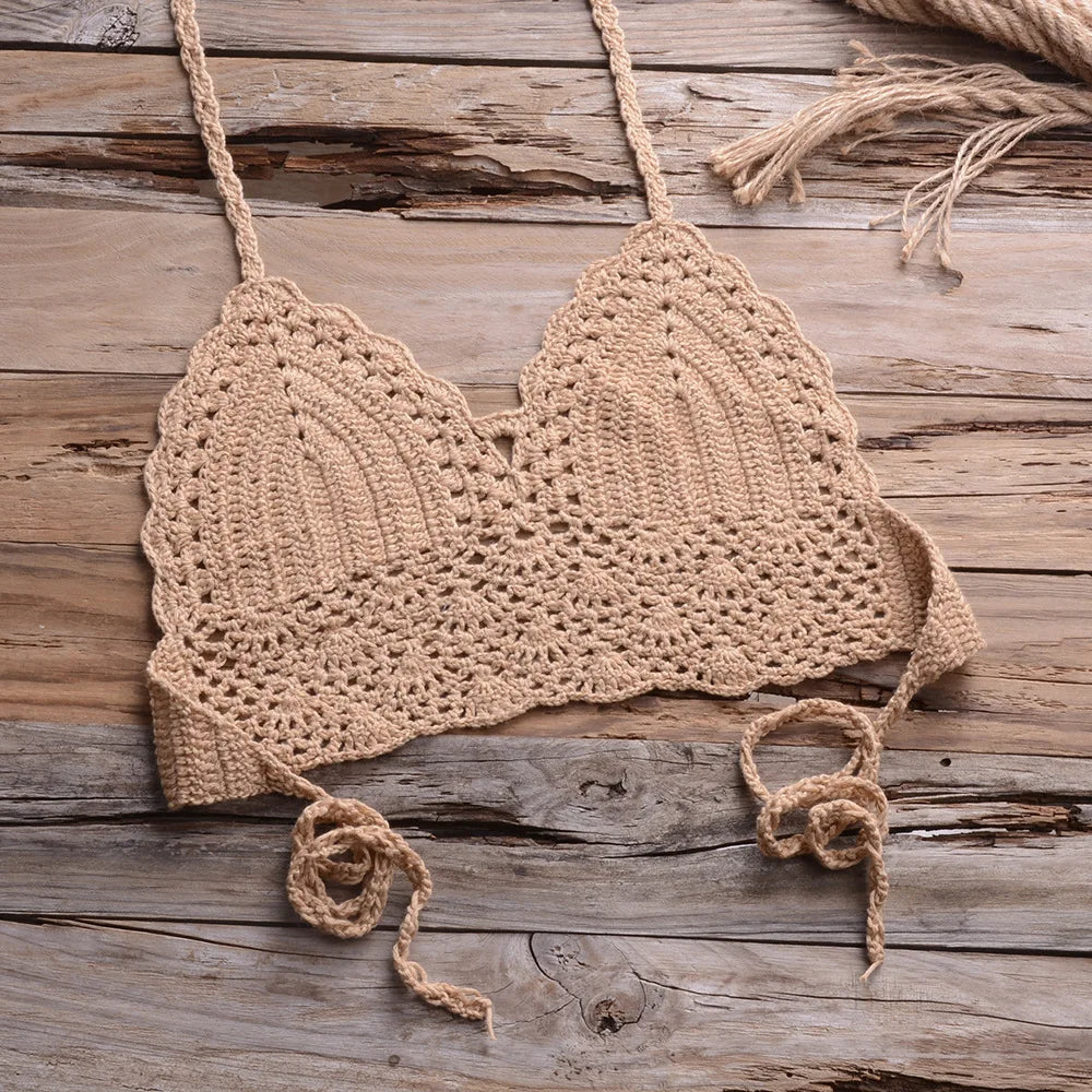 Crochet Bikini Swimsuit