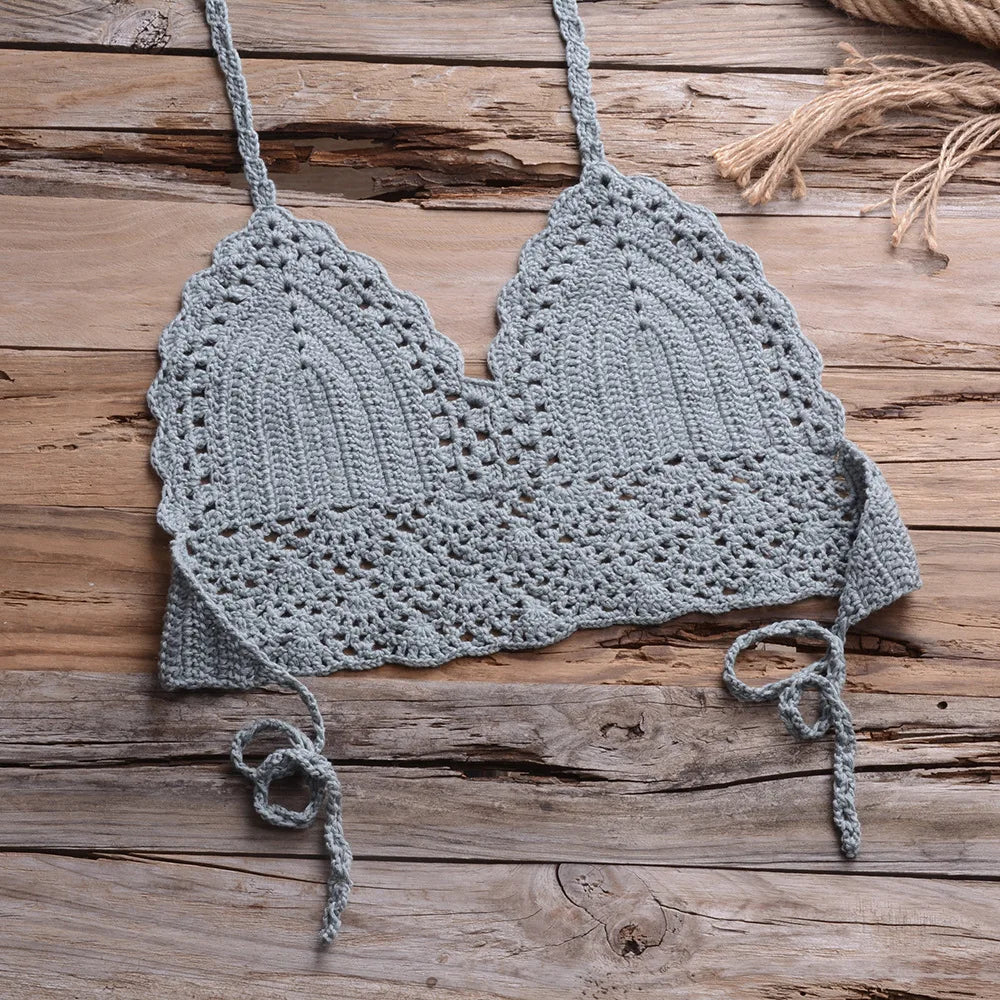 Crochet Bikini Swimsuit