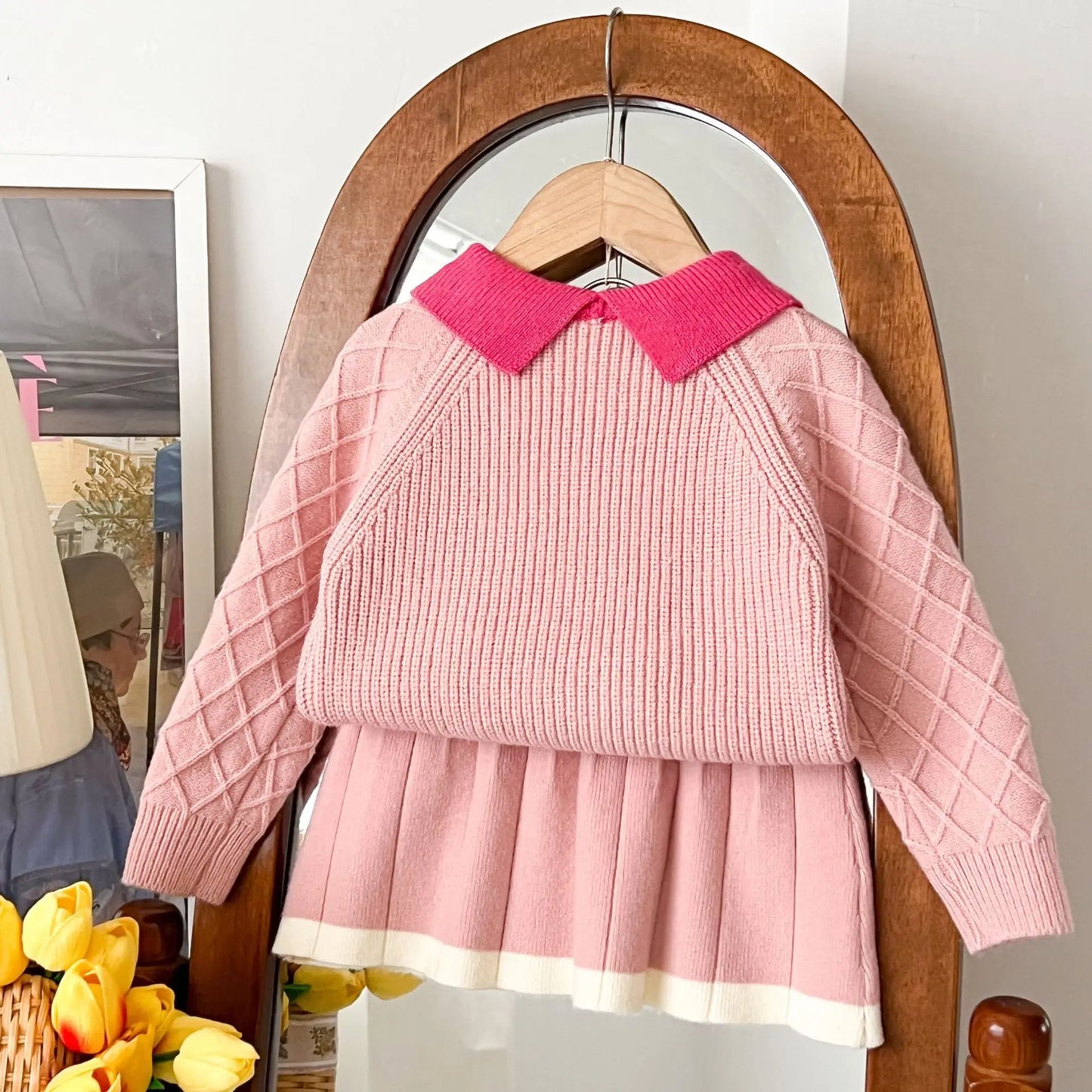 Alyana Baby Girl Lapel Pullover