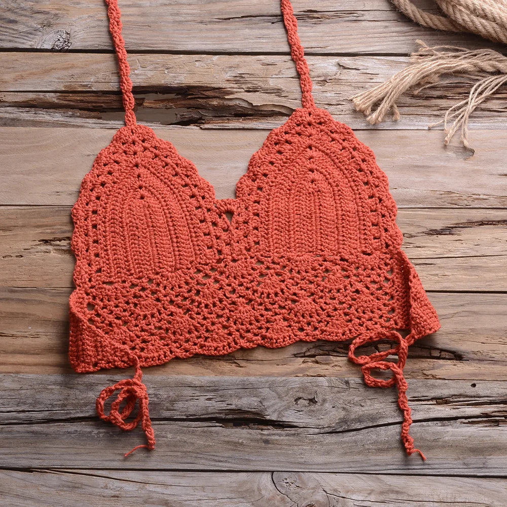 Crochet Bikini Swimsuit