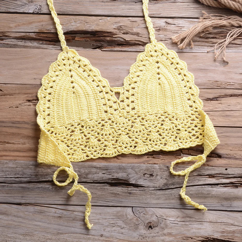 Crochet Bikini Swimsuit