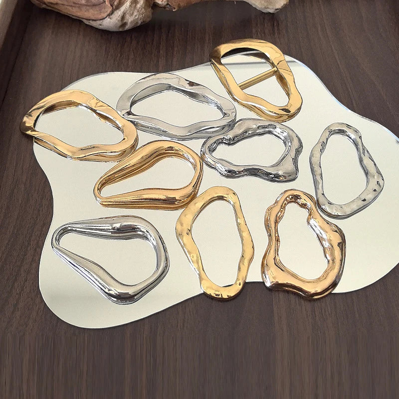 Teardrop-Shaped Buckle Hoop