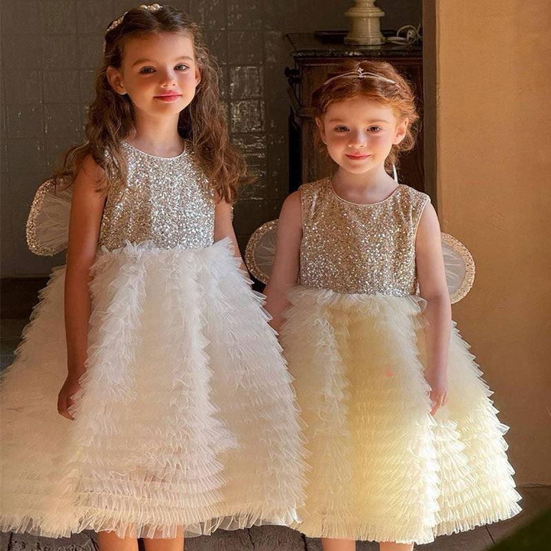 Megan Party Princess Sequin Tutu Dress