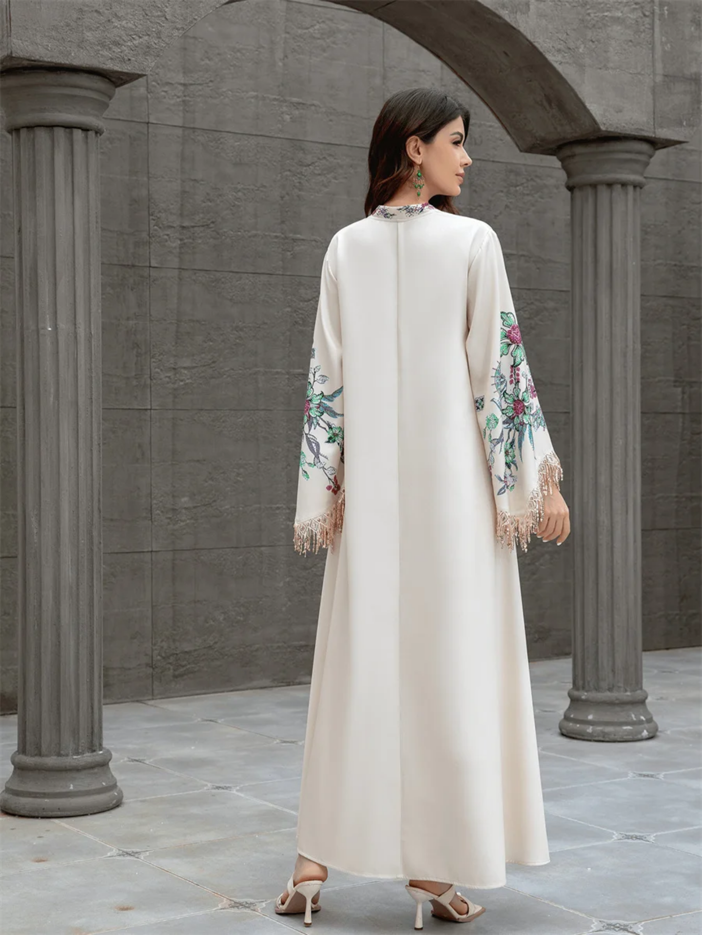 Mariam V-Neck Kaftan