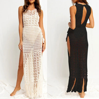Tassel maxi Beach Dress