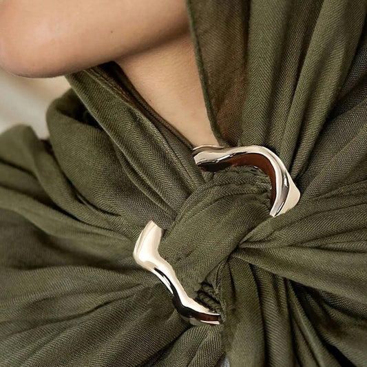 Teardrop-Shaped Buckle Hoop