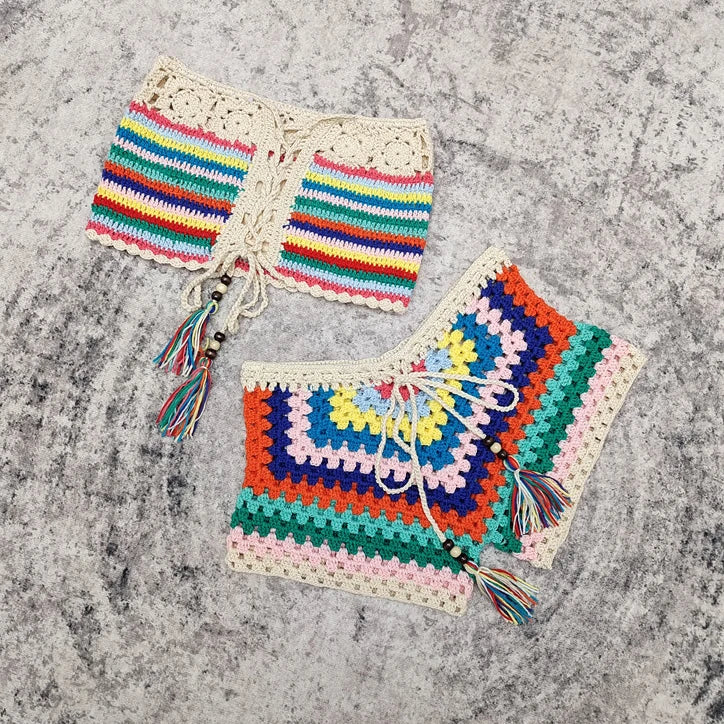 Hand-crochet Bikini Swimsuit
