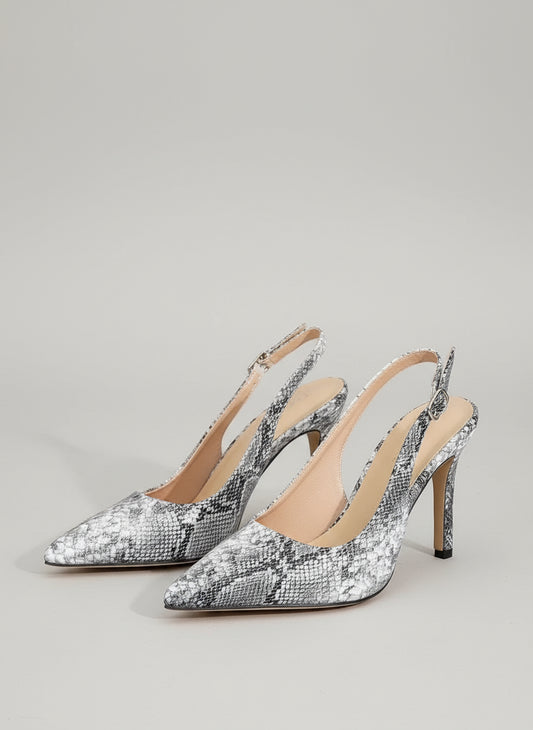 Hama French Chic Pointed Toe Slingback Pumps for Women