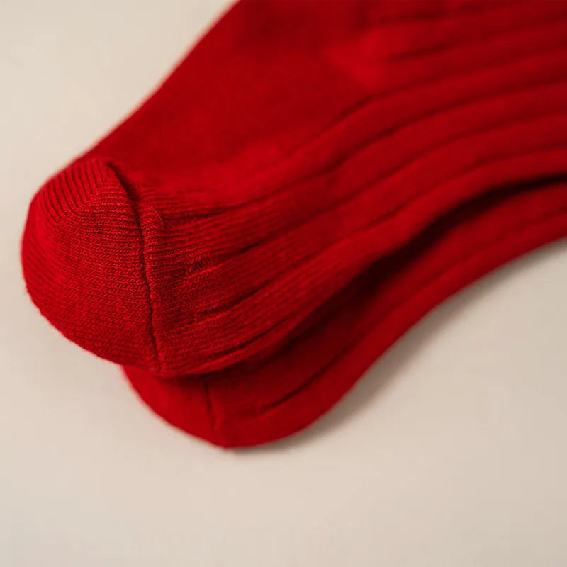 Toddler and Baby Red Bowknot Knee High Long Sock