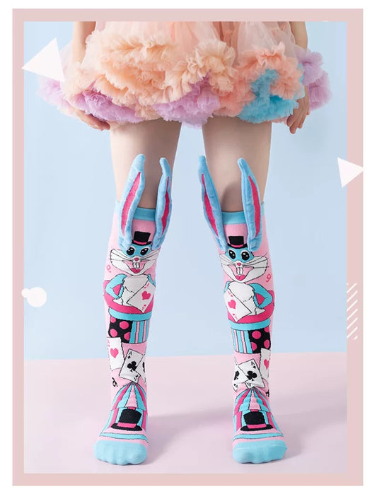 3D Cartoon Calf Socks