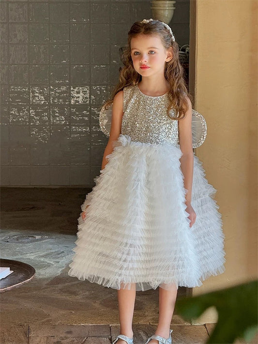 Megan Party Princess Sequin Tutu Dress
