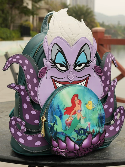 The Little Mermaid Ursula & Ariel Mini Backpack Loungefly x Disney