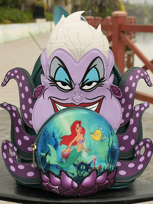 The Little Mermaid Ursula & Ariel Mini Backpack Loungefly x Disney