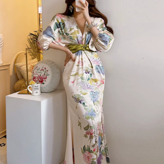 Merilyn Floral Maxi